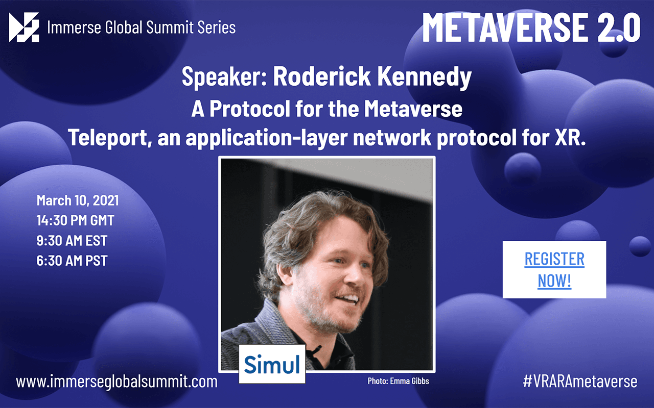 Teleport VR: A Protocol for the Metaverse - presentation slides